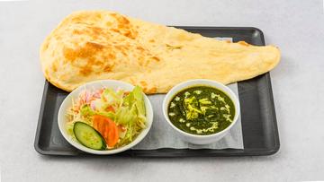 ほうれん草チーズカレーセット Spinach cheese curry set