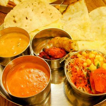 チーズナンカレーセット