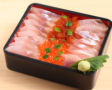 ホッケとイクラの生ちらし