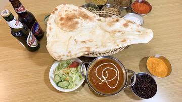 バターチキンカレーセット butter chicken curry set