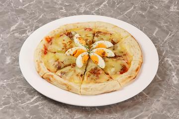ドライカレーピザ