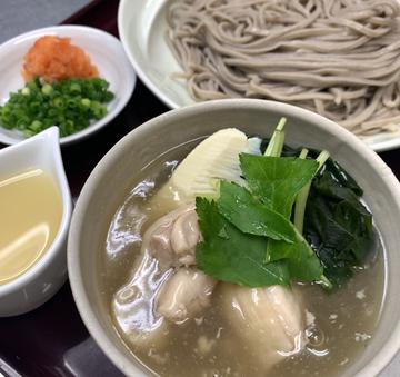 葛あんせいろ蕎麦【とり】