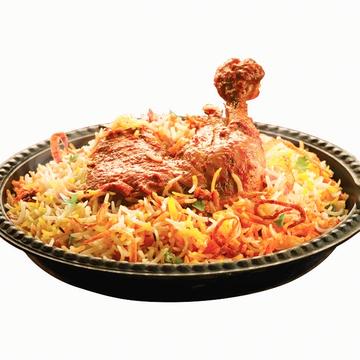 ビリヤニ&タンドリーチキン Legピース.ライタBiryani & Tandoori Chicken with Leg Piece Raita Set