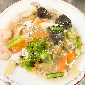 上海風あんかけ炒飯