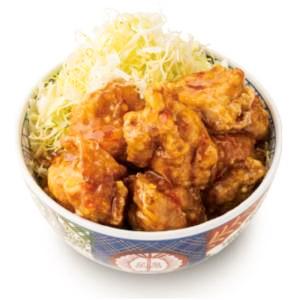 チリソースから揚げ丼 特盛