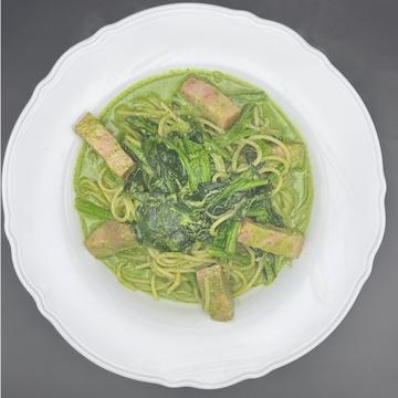 ほうれん草・ベーコン(ジェノベーゼクリーム)