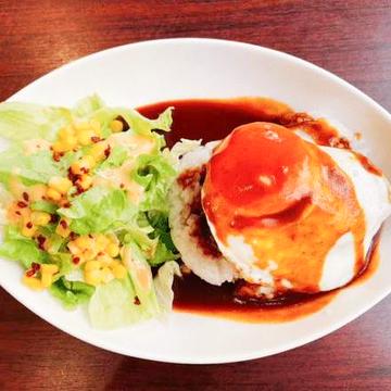 ロコモコ ご飯大盛り