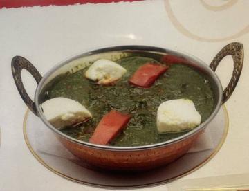 サグパニル カレー/ Sag paneer curry