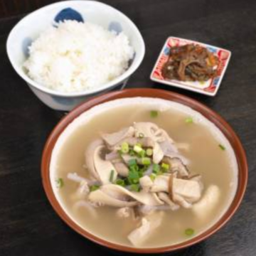 中身汁(ごはん＆漬物付き)