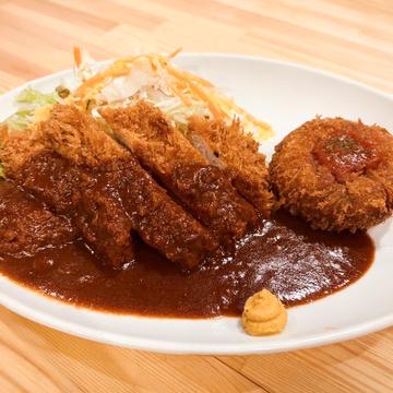 単品ロースとんかつ＆エビクリームコロッケ