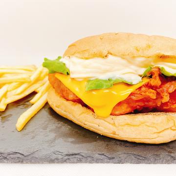 チーズクリスピーチキンバーガー
