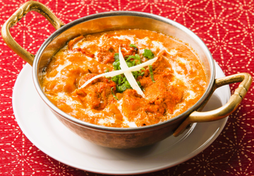 チキンマサラカレーナンセット (Chicken Masala Curry Nan Set)
