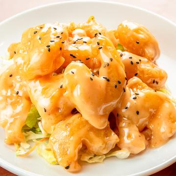 エビのマヨネーズ炒め人