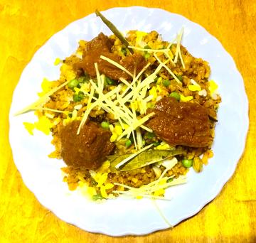 マトンビリヤーニ  Mutton Biryani