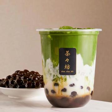 抹茶タピオカミルク (Mサイズ限定)