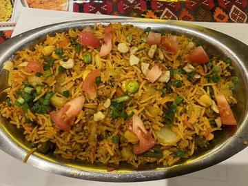 プラウンビリヤニPrawn birani