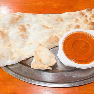 バターチキンカレー+サモサセットButter chicken+Samosa set