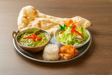 ほうれん草チキンカレーセット