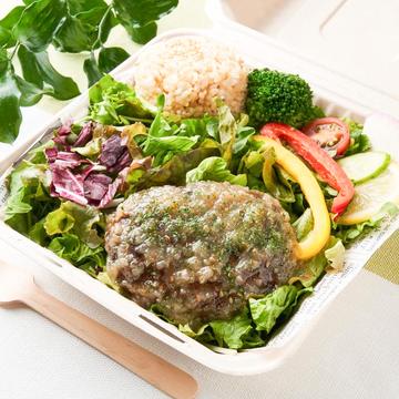 やみつきネギ塩だれ 牛100%ハンバーグ Green onion salt sauce Hamburger