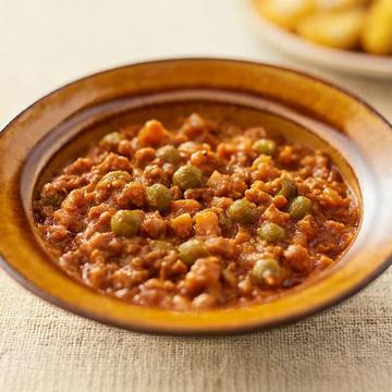 キーマ・チャナカリー(プレーンナーン1枚つき)Keema chana curry(1 plain naan Incl)