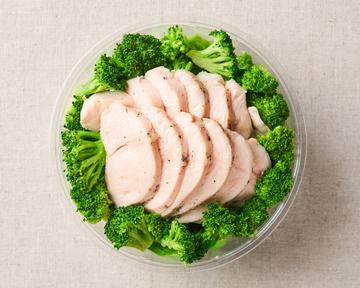 【ダブルサイズ】ブロッコリーとチキンの筋肉サラダ [Double Portion] Muscle Salad with Broccoli ＆ Chicken