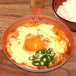 チーズ親子丼