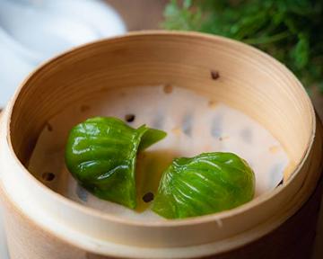 ほうれん草入り蒸餃子(3個)