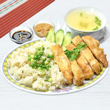 カオマンガイ チキンスープ Khao Man Gai and Chicken Soup