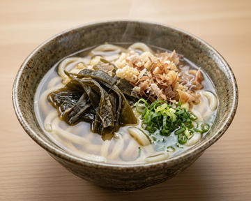 昆布かすうどん