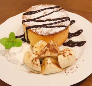 バナナチョコパンケーキ