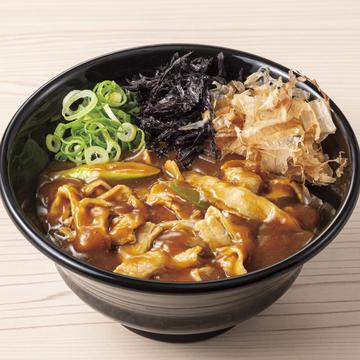 そば屋の豚しゃぶカレー丼