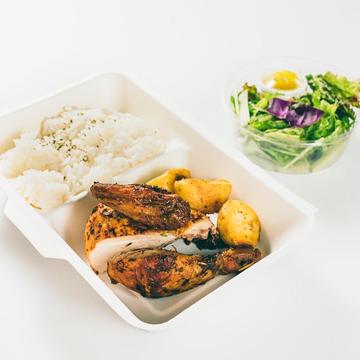 1/4チキン&ライスセット