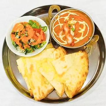 【人気メニュー】バターチキンセット Butter Chicken Set