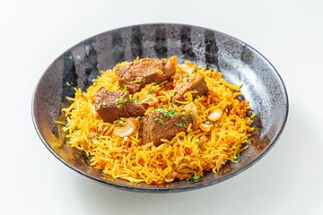マトンビリヤニ Mutton biryani