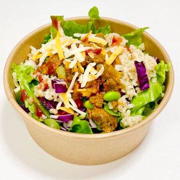 玄米入りタコスサラダ(シーザードレッシング)