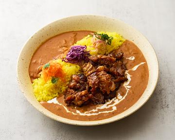 牛すじ煮込み(50g)スパイスカレー Stewed Beef Curry