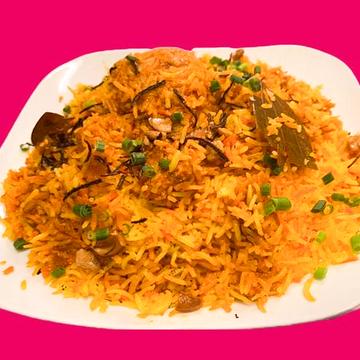 シーフードビリヤニ( seafood biriyani )