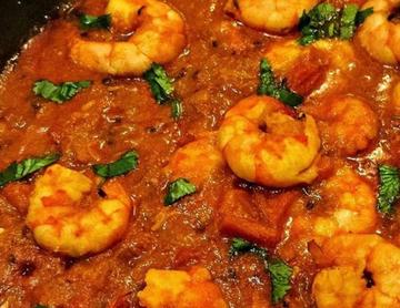プラウンマサラ Prawn Masala