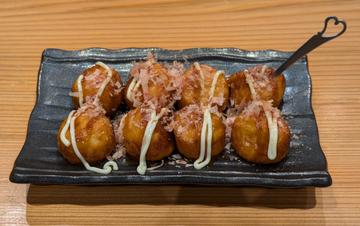 揚げたこ焼き