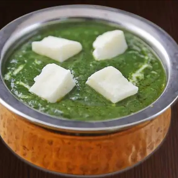 ほうれん草エビカレー Saag Paneer Curry