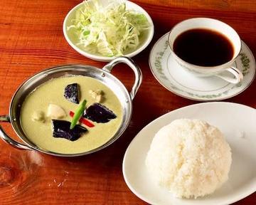 グリーンカレーセット Green Curry Set