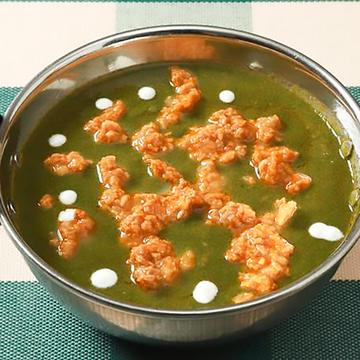 キーマほうれん草カレーKeema Spinach Curry