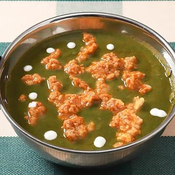 キーマほうれん草カレーKeema Spinach Curry