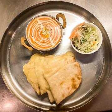 バターチキンカレーチーズナンセット Butter Chicken Curry Cheese Nahn Set