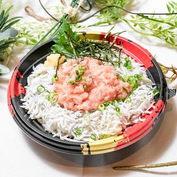 釜揚げしらす・ねぎとろ丼