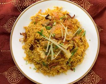 シーフードビリヤニ Seafood Biriyani