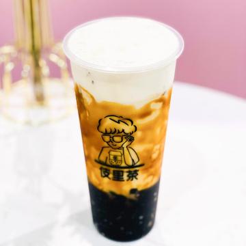 『大満足』沖縄黒糖タピオカラテ(L)