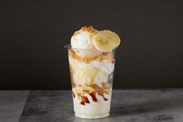 キャラメルバナナミルクアイスパフェ(300ml)Caramel Banana Milk Ice Parfait