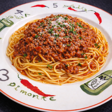 ミートソースパスタ