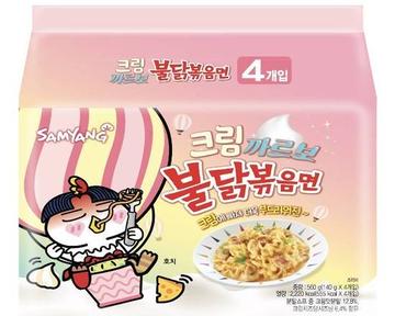 Newクリームカルボ・ブルダック炒め麺(袋)